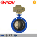 EPDM PTFE Seal DN50 DN100 Motorized Electric Carbon steel butterfly valve